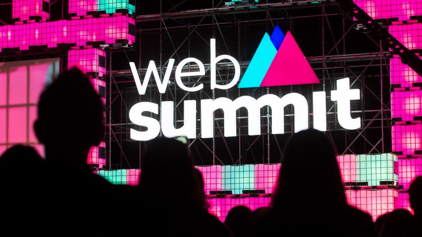 No Web Summit, um ‘pitch’ por metro quadrado