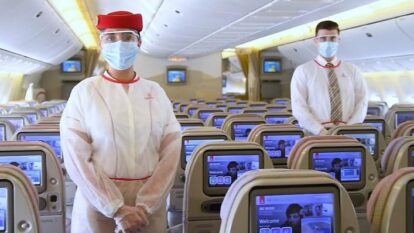 Voe Emirates: a única com ‘seguro anti-covid’