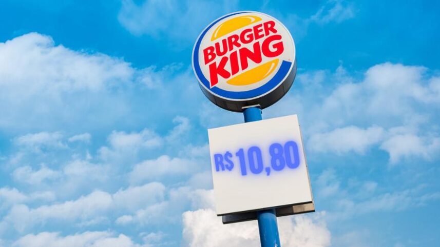 Burger King Brasil levanta R$ 510 milhões a R$ 10,80