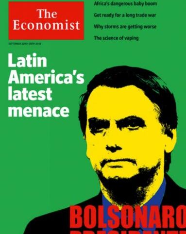 Bolsonaro ameaça a democracia, diz The Economist