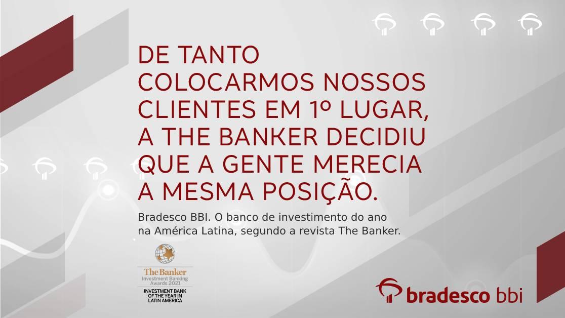O Bradesco BBI é o melhor IB da América Latina. Quem diz é a The Banker