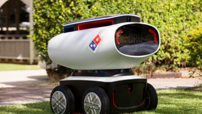 Pizza da Domino's vai chegar de robô