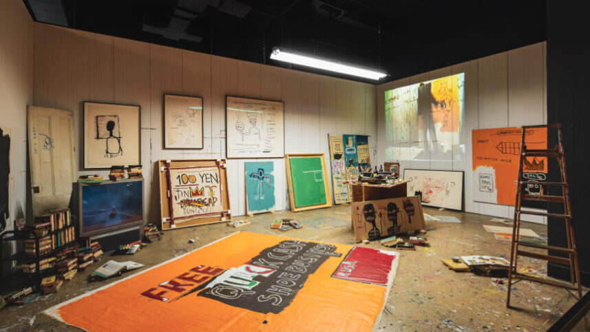 Basquiat, uma mostra íntima