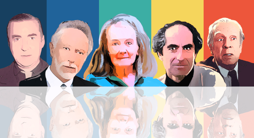 LIVROS:  Cinco autores personagens da própria obra  