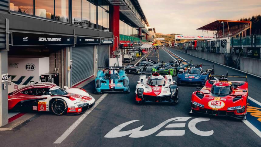 Sete montadoras brigarao pelo titulo de Le Mans em 2024