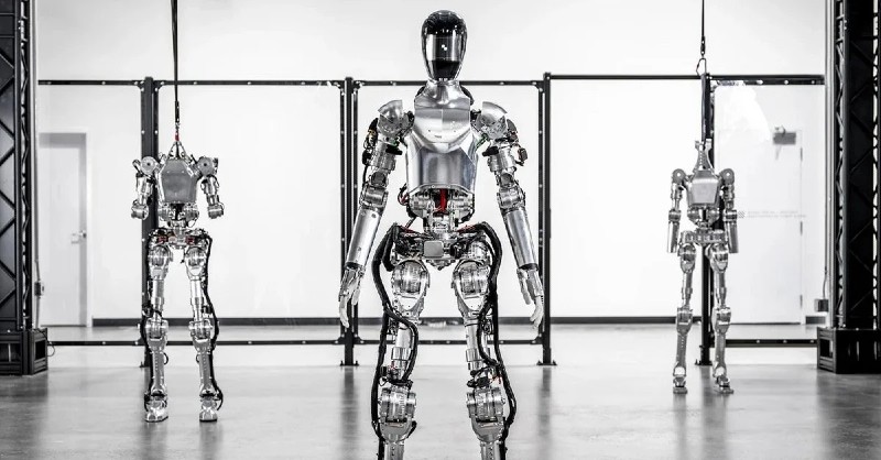 Corpinho de metal, cabeça de ChatGPT: os robôs humanoides da Figure