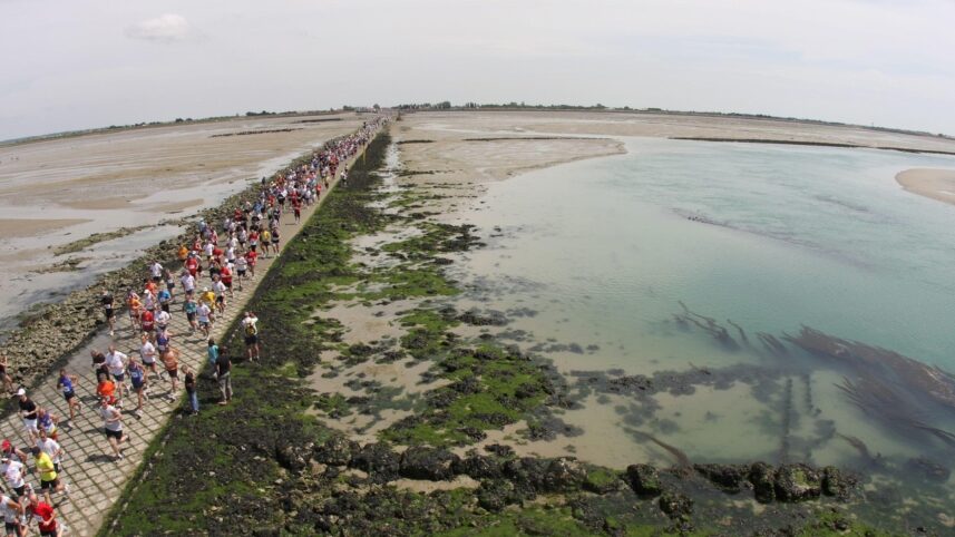 Foulées du Gois: a corrida épica sobre as águas 