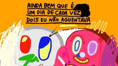 Ainda bem que é um dia de cada vez — by Pedro Vinicio