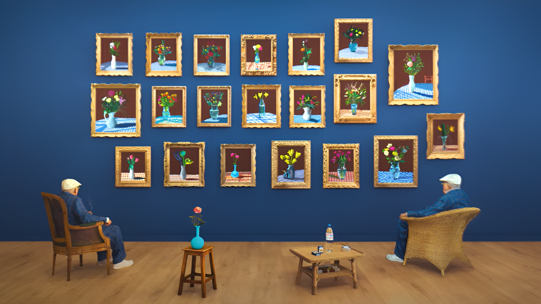 Eles não podem cancelar a primavera.” David Hockney na Fundação
