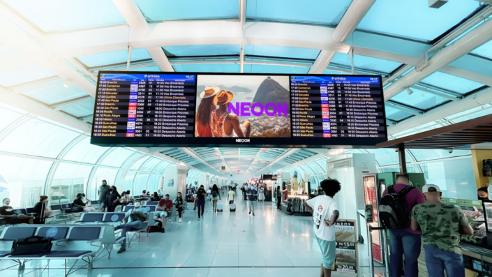 NEOOH e Helloo conquistam OOH de 17 aeroportos da Aena, incluindo Congonhas