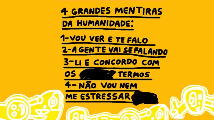 4 grandes mentiras da humanidade — by Pedro Vinicio