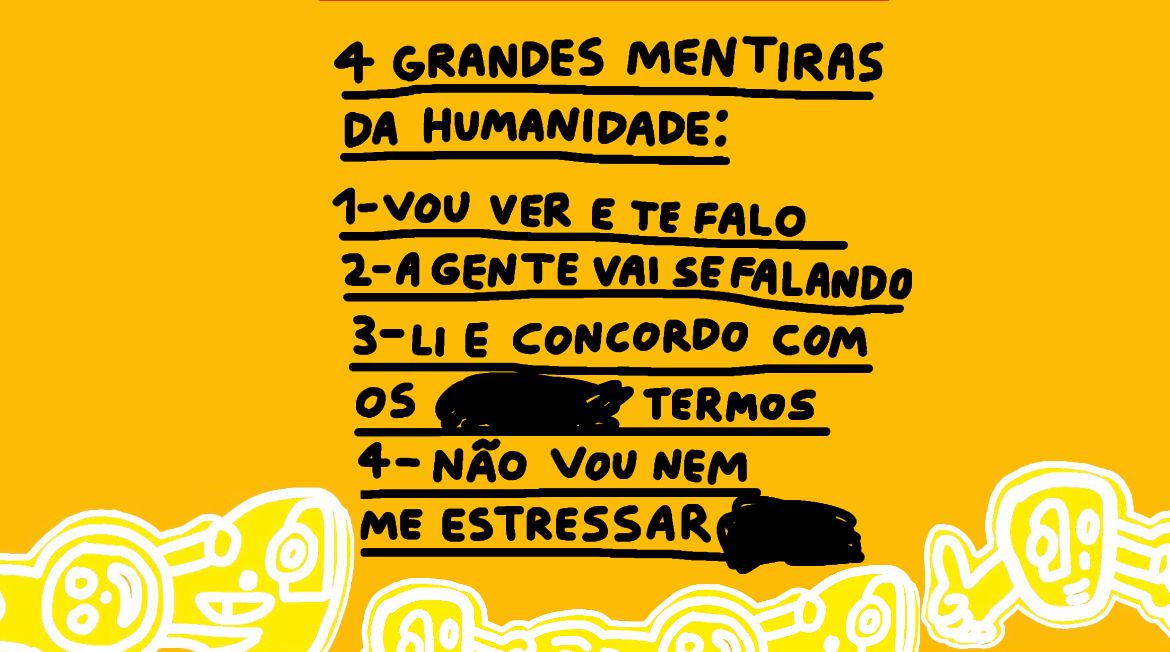 4 grandes mentiras da humanidade — by Pedro Vinicio