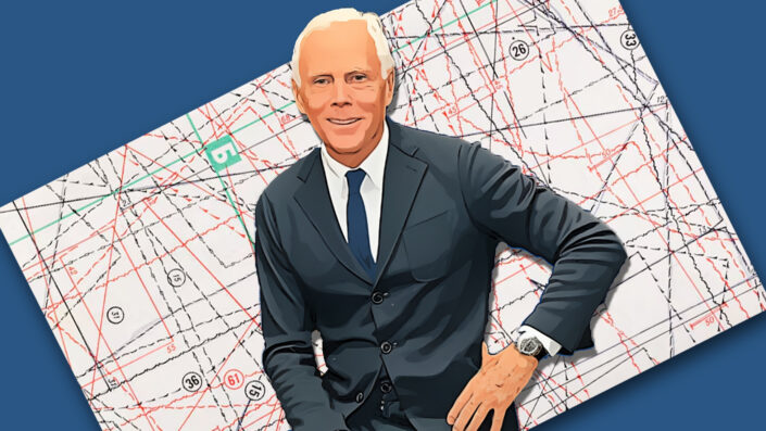 MEMÓRIA: Giorgio Armani, o “rei do blazer”
