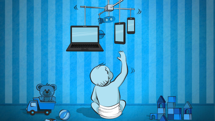 Celular antes dos 12 anos? Conheça os riscos para a saúde mental