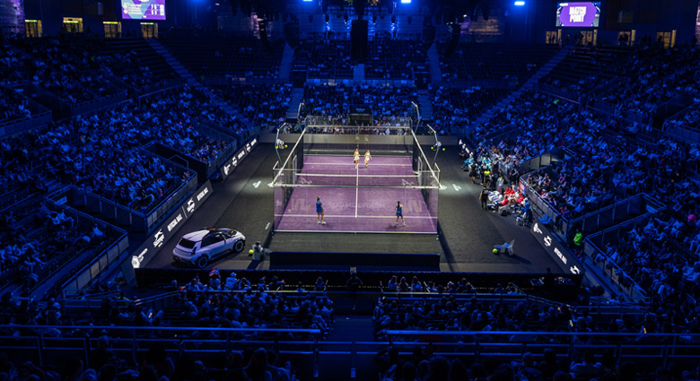 Por que o padel está atraindo fundos soberanos – e uma gestora brasileira 2 Hexagon Cup union Portico Sport pista morada 2025 fuera