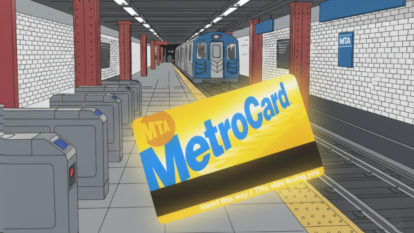 Um ícone de Nova York encara sua última catraca