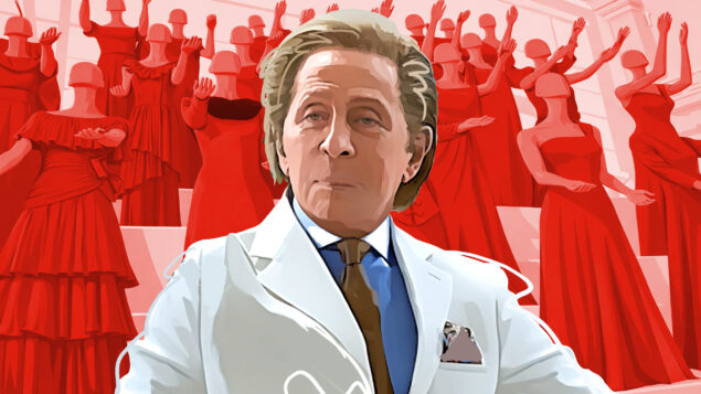 MEMÓRIA. Vai-se Valentino, mas seu vermelho é para sempre