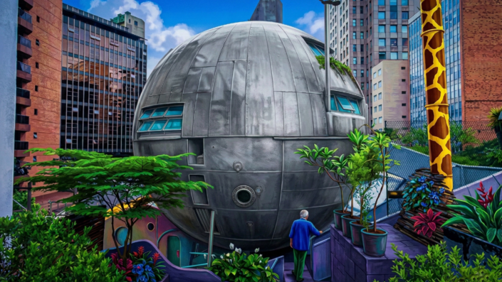 A incrível Casa Bola do “hippie urbano” da Faria Lima