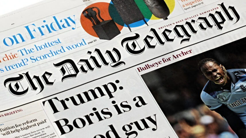 Axel Springer compra o Telegraph por £ 575 milhões