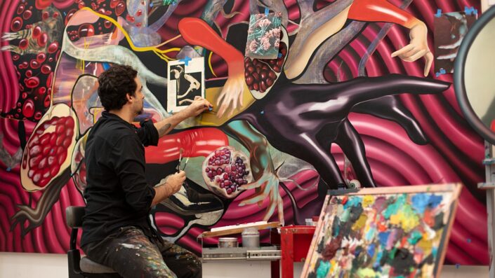 A orgia exuberante de Rodolpho Parigi