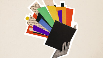 O porta-malas está cheio de livros. O coração, de generosidade