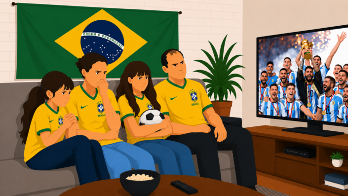 OPINIÃO. Vamos cair na real: não somos mais o país do futebol