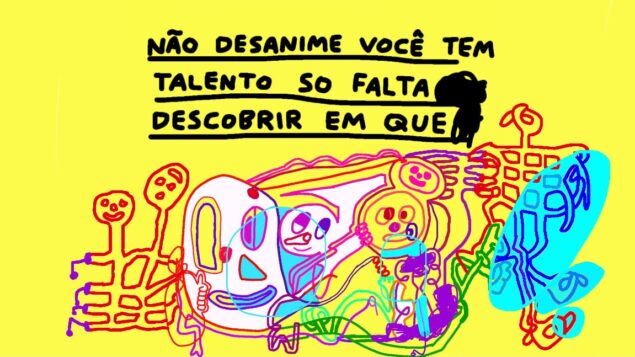Não desanime. Você tem talento — by Pedro Vinicio