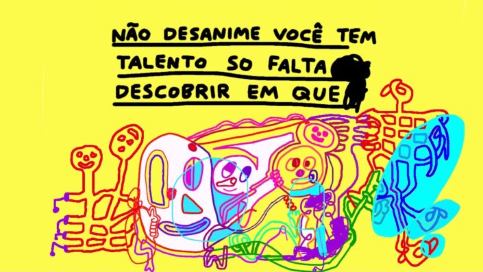 Não desanime. Você tem talento — by Pedro Vinicio