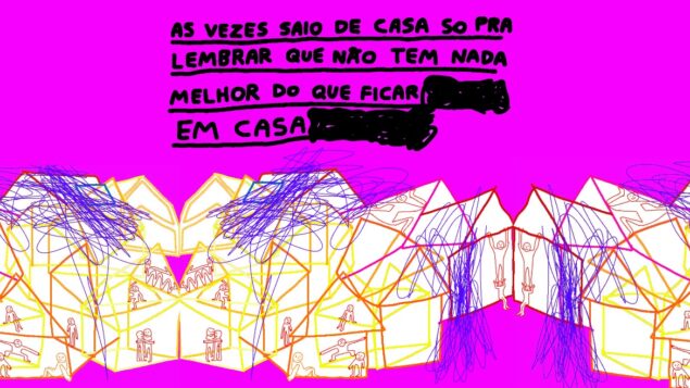 Às vezes saio de casa só pra lembrar que — by Pedro Vinicio