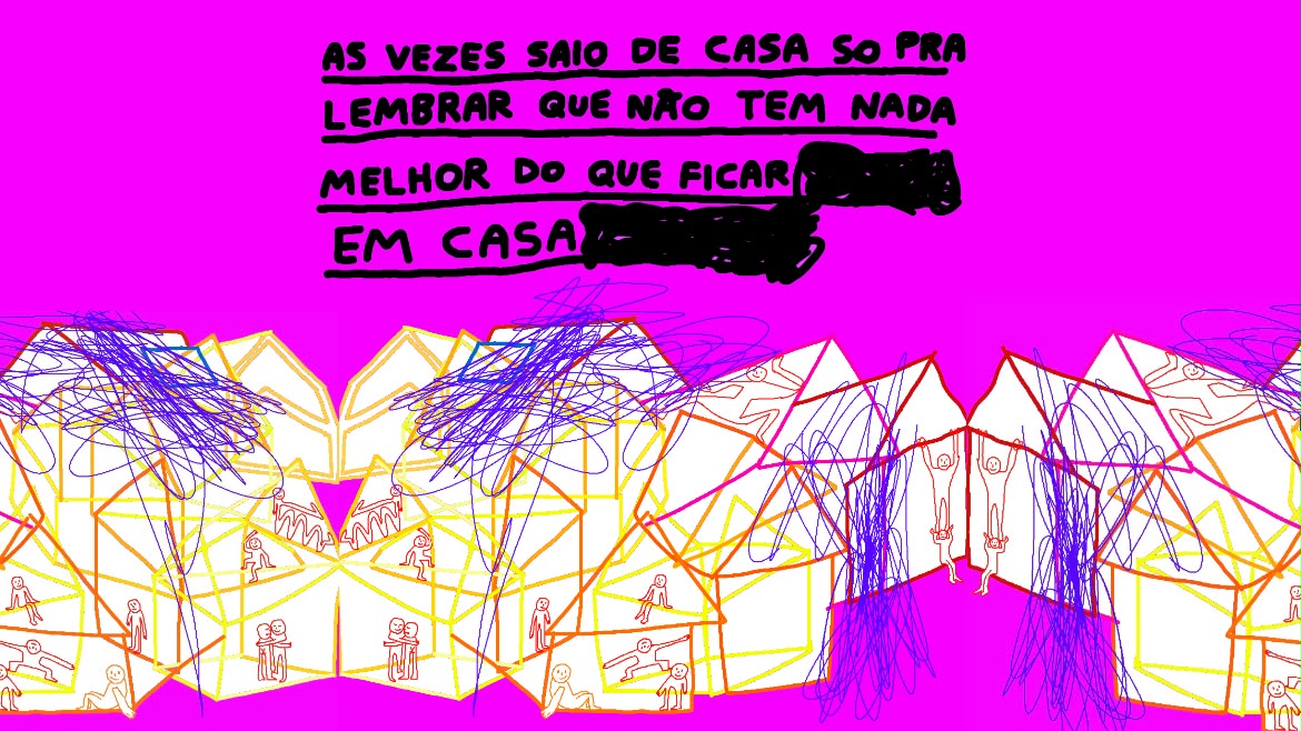 Às vezes saio de casa só pra lembrar que — by Pedro Vinicio