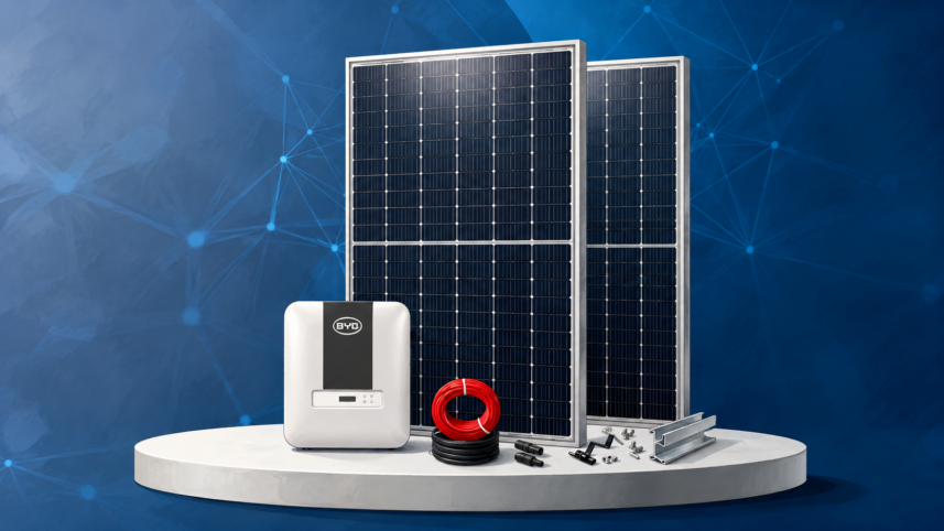 BYD passa a vender kits de energia solar em suas concessionárias