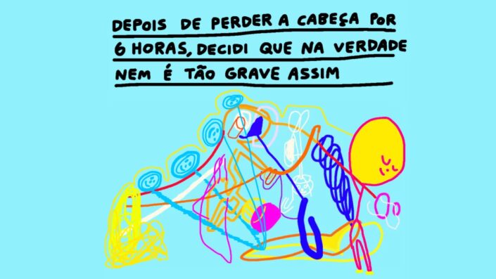 Depois de perder a cabeça por seis horas— by Pedro Vinicio