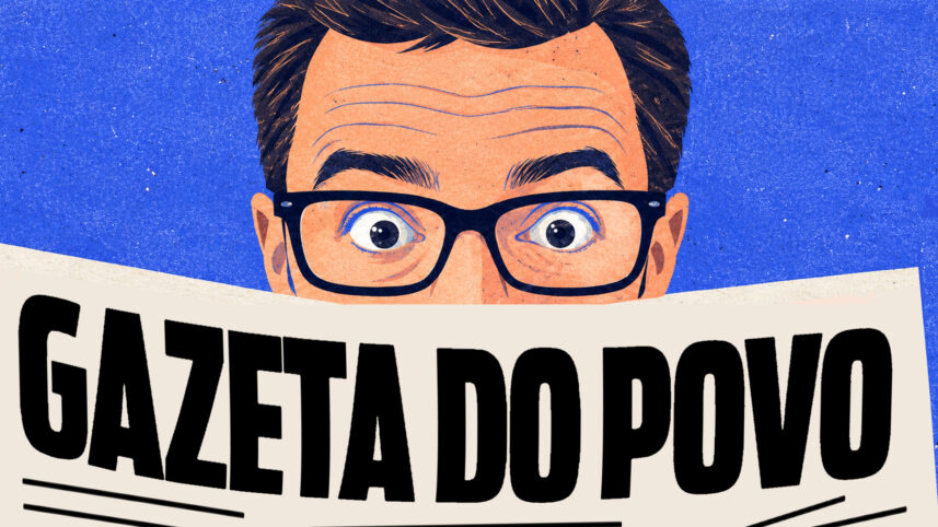 O dono de jornal que está vocalizando o Brasil