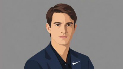 Um jovem Arnault no ‘board’ de uma Nike desesperada