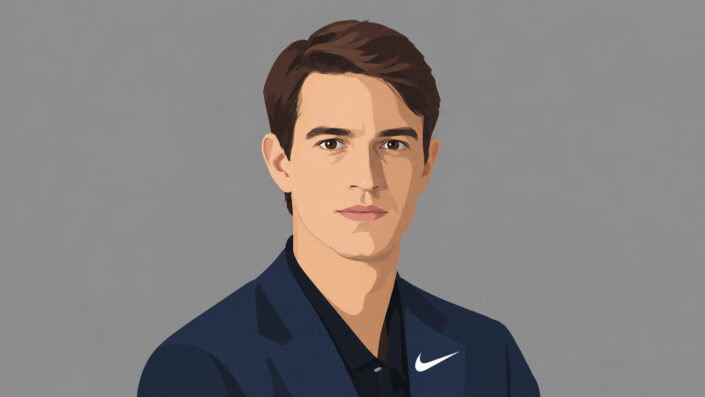 Um jovem Arnault no ‘board’ de uma Nike desesperada