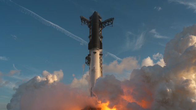 Startship, o megafoguete da SpaceX, atinge a órbita