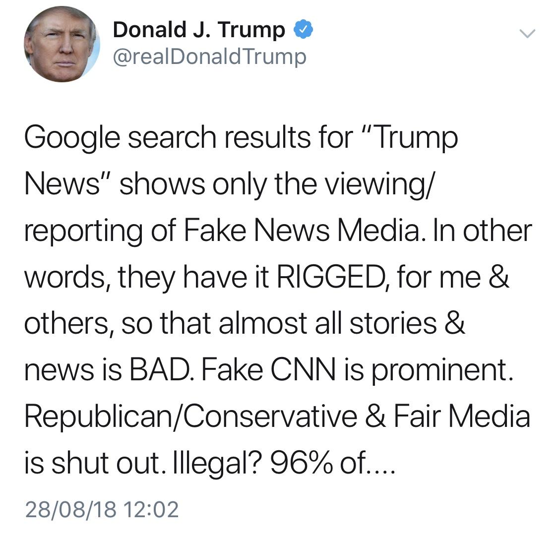 O novo inimigo de Donald Trump: o algoritmo do Google 1 10539 f7600bc7 1b4c 2e84 3d41 6851f35f0bb3