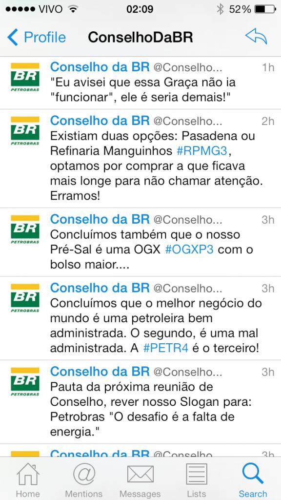 Petrobras: o humor é a nossa energia 1 BR