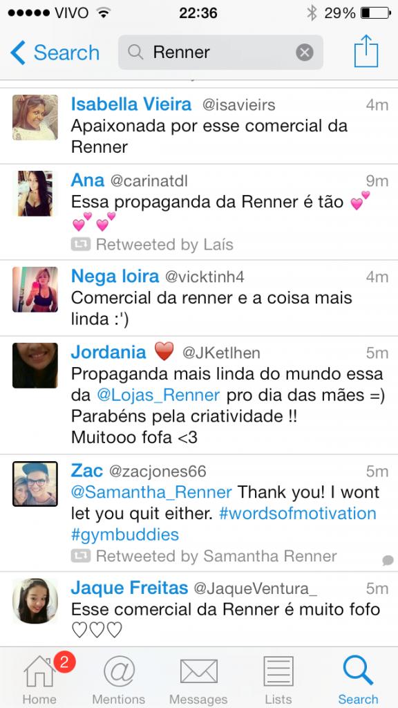 Renner acerta no comercial do Dia das Mães 1 Renner chat