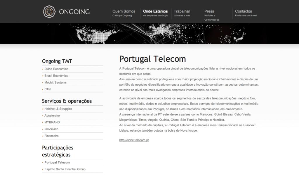 Crise do BES é má notícia para a Ongoing 1 9118 bc06b9e8 d739 086c 03c7 d46c93a32c18