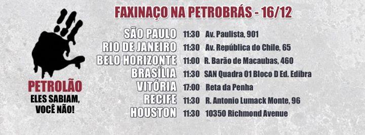 Ação da Petrobras cai abaixo de R$10; 'Faxinaço' amanhã 1 FAXINACO