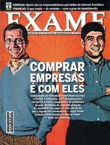 Na capa da EXAME, em 2008: as good as it got
